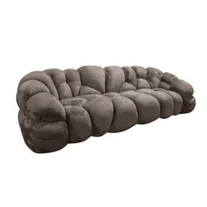 PTMD Nubibus Sofa Dark Taupe