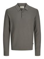 J&j Premium Jprblusandri Knit Polo Ls 12265396 Poloshirts Falcon