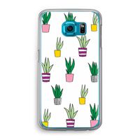 Sanseveria: Samsung Galaxy S6 Transparant Hoesje