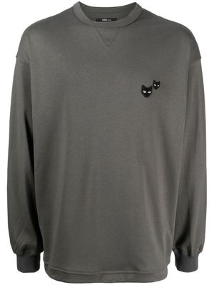 ZZERO BY SONGZIO t-shirt Twin Panther à manches longues - Gris