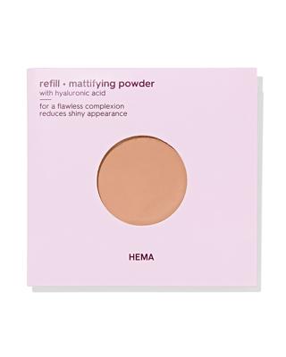 051 Navulling Mattifying Powder 20 Warm Honey