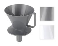 Excellent Houseware Koffiefilterhouder + tuit assorti