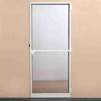 Klamboe draaideur - H220 cm x L100 cm - Wit aluminium Klamboe draaideur - H220 cm x L100 cm - Wit aluminium