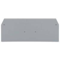 WAGO 279-308 Afsluit- en scheidingsplaat Grijs 100 stuk(s)