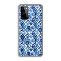 Blauw motief: OnePlus 9 Pro Transparant Hoesje
