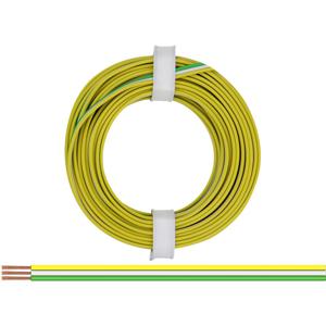 Donau Elektronik 318-354 Draad 3 x 0.14 mm² Geel, Wit, Groen 5 m