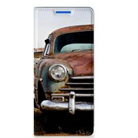 OPPO Reno 6 Pro Plus 5G Stand Case Vintage Auto - thumbnail