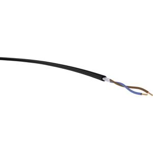 VER H07RN-F 2x 1 Ri.100 Krachtoverbrenging H07RN-F 2 x 1 mm² Zwart 100 m