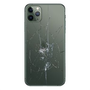 iPhone 11 Pro Max Back Cover Reparatie - Alleen Glas - Groen