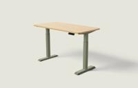 Desktronic HomeOne bureau Olijfgroen / Eiken / 140x70 cm