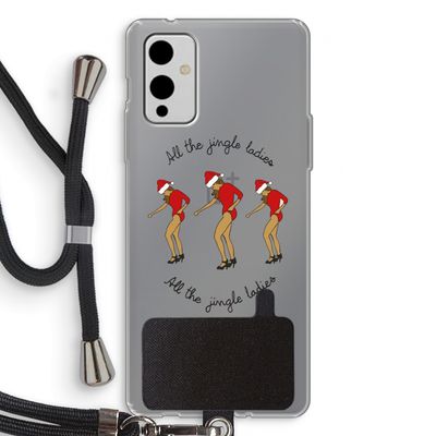 Jingle Ladies: OnePlus 9 Transparant Hoesje met koord