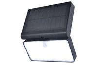Lutec Zwarte wandlampTuda solar enkel - 6935501330