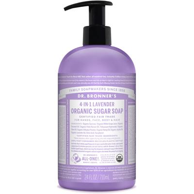 Dr. Bronner's Lavender Shikakai Organic Sugar Soap 709ml