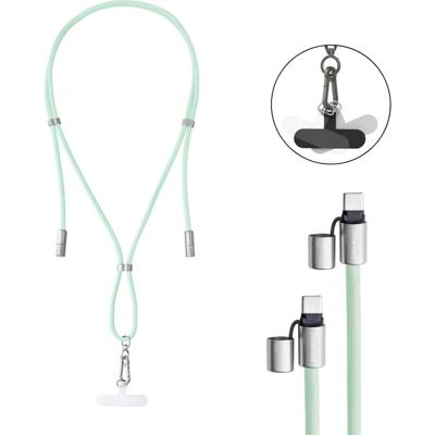 Intenso USB-C-kabel USB 2.0 USB-C stekker, USB-C stekker 1.65 m Green Telefoonkoord 7991007