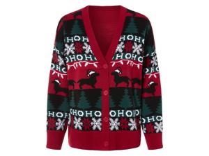 esmara Dames kerstvest (M (40/42), Rood)
