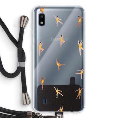 Dans #2: Samsung Galaxy A10 Transparant Hoesje met koord