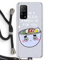 I'm A Hopeless Ramen-Tic For You: Xiaomi Mi 10T 5G Transparant Hoesje met koord