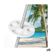 Strandparasol Bekerhouder Aktive 29,5 x 8 x 29,5 cm Parasoll (12 Stuks)