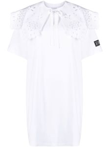 Patou robe à col détachable - Blanc