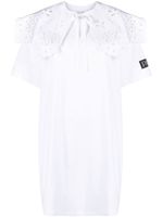 Patou robe à col détachable - Blanc