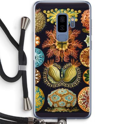 Haeckel Ascidiae: Samsung Galaxy S9 Plus Transparant Hoesje met koord