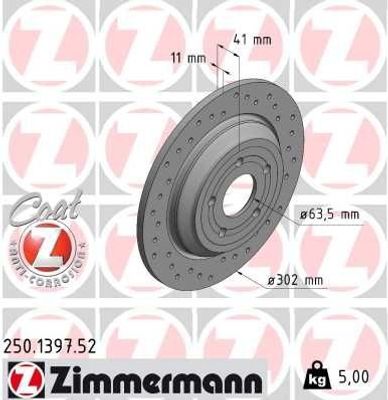 Remschijf SPORT REMSCHIJF COAT Z 250139752