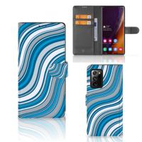 Samsung Galaxy Note20 Ultra | Telefoon Hoesje | Waves Blue