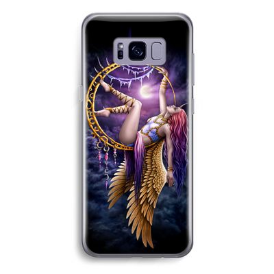 Aerial Angel: Samsung Galaxy S8 Transparant Hoesje