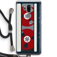 Here's your tape: LG G7 Thinq Transparant Hoesje met koord