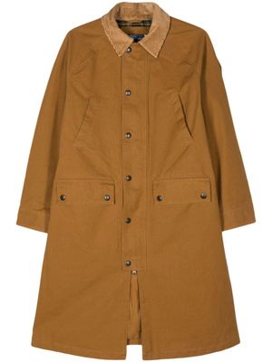 Polo Ralph Lauren manteau en coton à poches - Marron