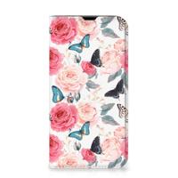 iPhone 13 Pro Smart Cover Butterfly Roses