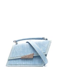 Acne Studios sac cabas en jean à design asymétrique - Bleu