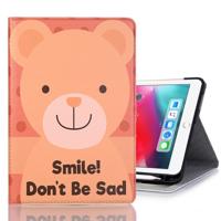 Glimlach dragen patroon horizontale Flip lederen hoes voor de iPad Pro 11 inch (2018), met Card Slots & houder & portemonnee & Foto Frame & stylushoud