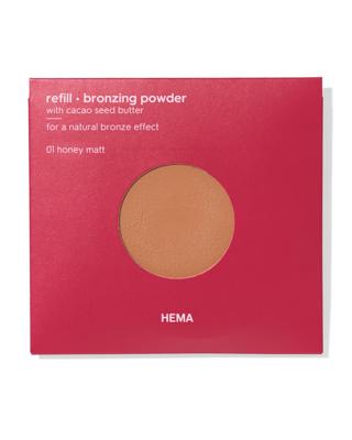 051 Navulling Bronzer 01 Honey Matt