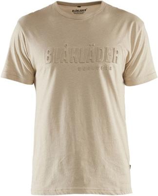 Blåkläder t-shirt 3d 35311042 | zand | maat xxl - 7330509835395