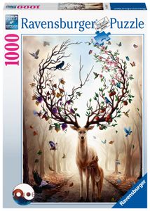 Ravensburger puzzel 1000 stukjes Fantasydeer