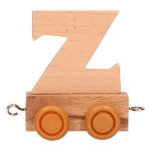 Houten letter trein Z