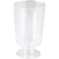 Glas | wijnglas | op voet | pS | 150ml | transparant | 144 stuks