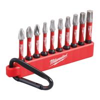 Milwaukee SHOCKWAVE™ Bitset Impact Duty™ CARABINER Set 10-delig - 4932480941 Milwaukee SHOCKWAVE™ Bitset Impact Duty™ CARABINER Set 10-delig - 4932480941