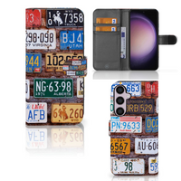Samsung Galaxy S24 Plus Telefoonhoesje met foto Kentekenplaten - thumbnail