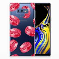Samsung Galaxy Note 9 | Siliconen Case | Pink Macarons