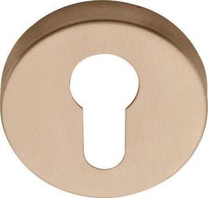 Cilinderplaatje BASICS LBY50D - PVD licht brons