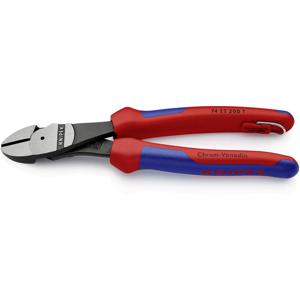 Knipex KNIPEX 74 22 200 T Werkplaats Kracht-zijsnijtang Met zekeringoog 200 mm