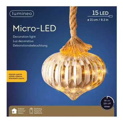 Microled ui d20h21cm smoke/kwrm bo