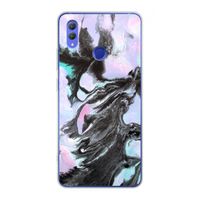 Pastel zwart: Honor Note 10 Transparant Hoesje