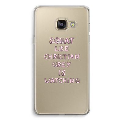 Christian Grey: Samsung A3 (2017) Transparant Hoesje