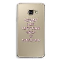 Christian Grey: Samsung A3 (2017) Transparant Hoesje