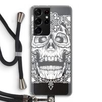 Seek & Destroy: Samsung Galaxy S21 Ultra Transparant Hoesje met koord