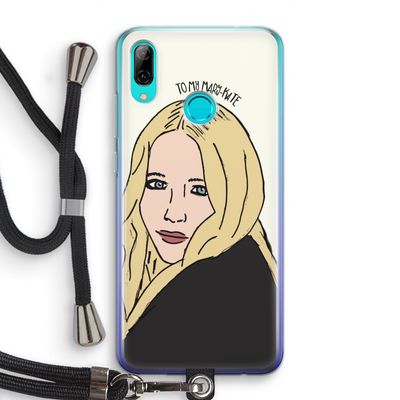 Mary Kate: Huawei P Smart (2019) Transparant Hoesje met koord