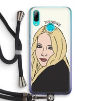 Mary Kate: Huawei P Smart (2019) Transparant Hoesje met koord